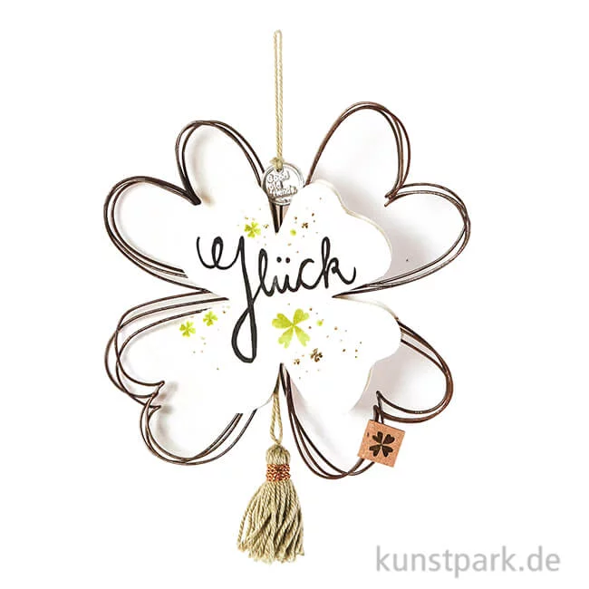 Artikelbild 1 des Artikels “Good old friends - Kleeblattornament, Klee, Glück “