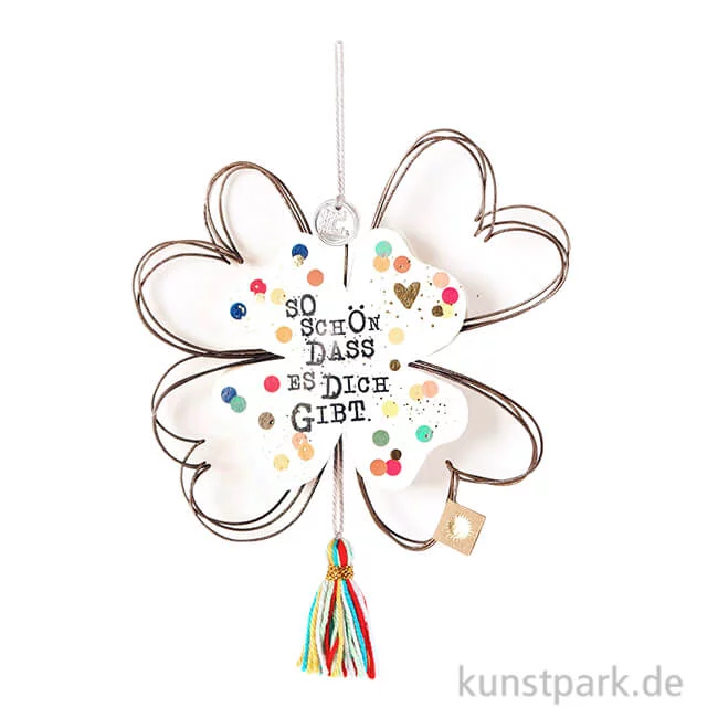Artikelbild 1 des Artikels “Good old friends - Kleeblattornament, Konfetti, So schön “