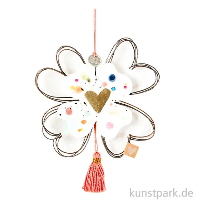 Artikelbild 1 des Artikels “Good old friends - Kleeblattornament, Punkte, Herz “