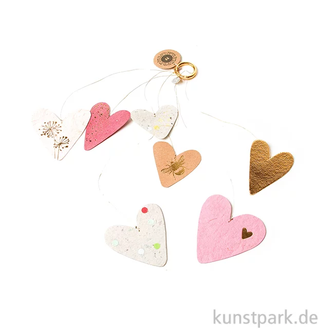Artikelbild 1 des Artikels “Good old friends - Kleiner Herzregen, Biene, Rose Gold “
