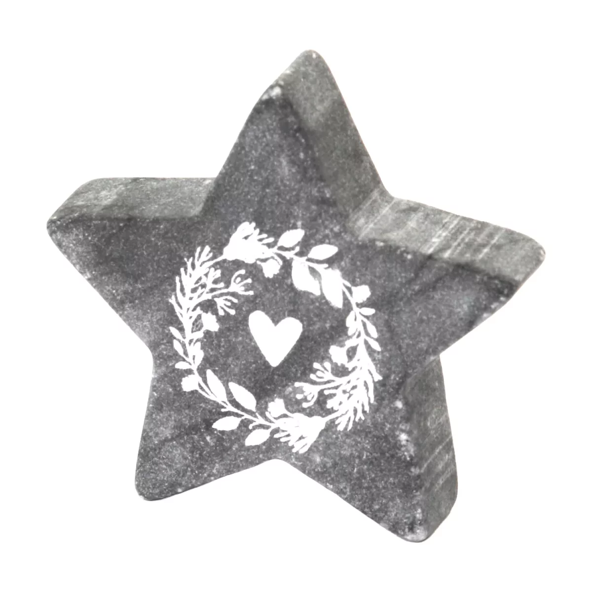Artikelbild 1 des Artikels “Good old friends - Kleiner Marmorstern, Grau, Herzkranz “