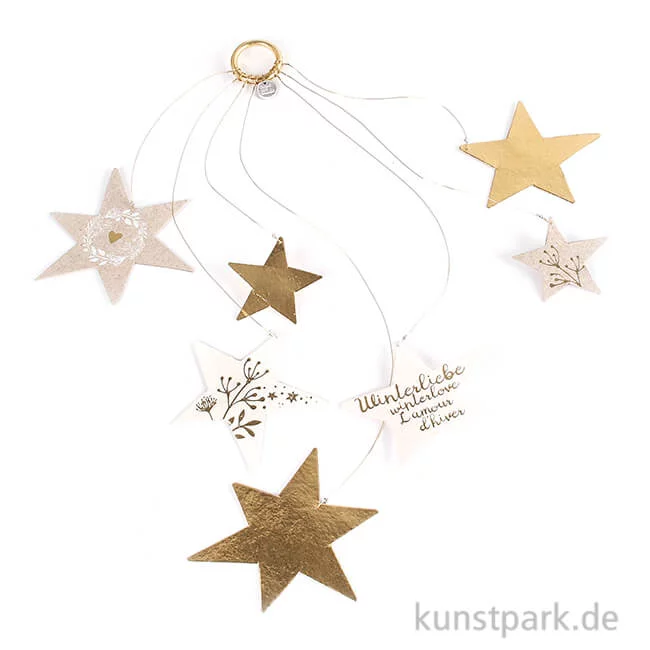 Artikelbild 1 des Artikels “Good old friends - Kleiner Sternenregen, Gold-Weiß “