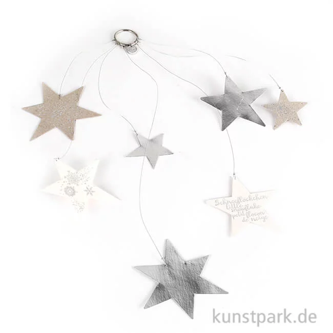 Artikelbild 1 des Artikels “Good old friends - Kleiner Sternenregen, Silber-Grau “
