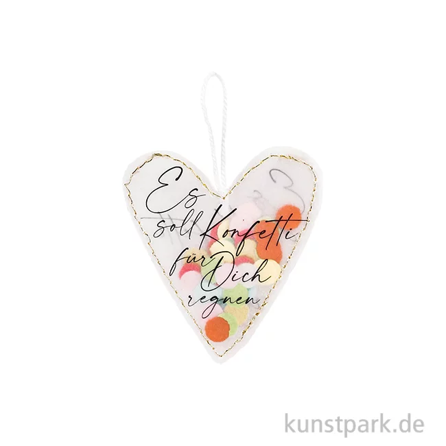 Artikelbild 1 des Artikels “Good old friends - Konfettiherz, Es soll Konfetti regnen “