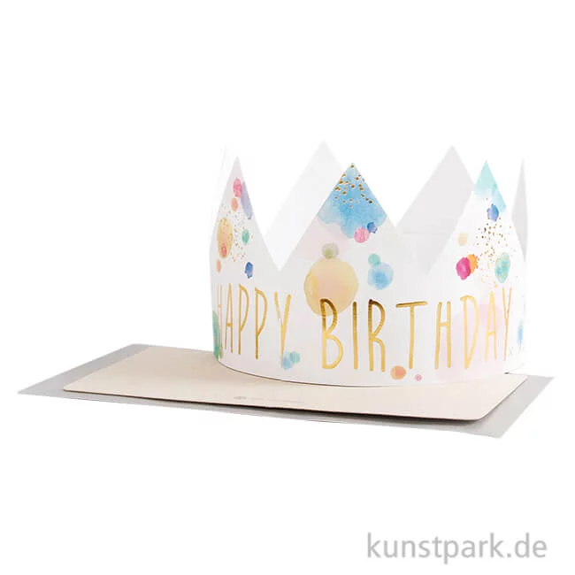 Artikelbild 1 des Artikels “Good old friends - Krönchenkarte, Happy Birthday “