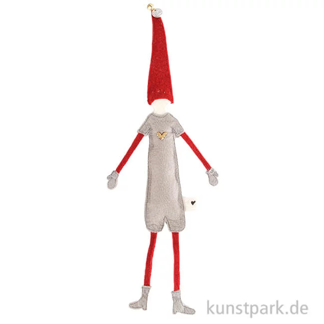 Artikelbild 1 des Artikels “Good old friends - Magnetwichtel, Graue Hose, Herz Gold “