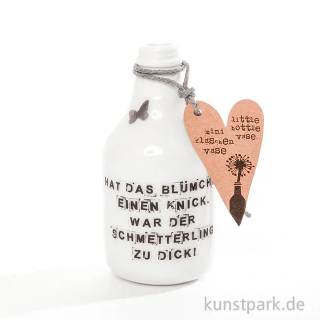 Artikelbild 1 des Artikels “Good old friends - Mini Flaschenvase, Schmetterling “