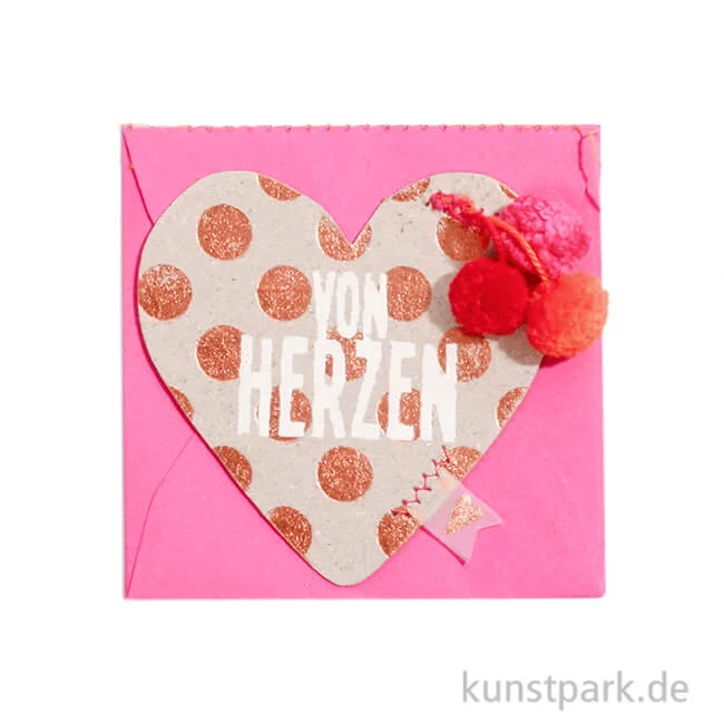 Artikelbild 1 des Artikels “Good old friends - Mini Herz Kärtchen, Von Herzen “