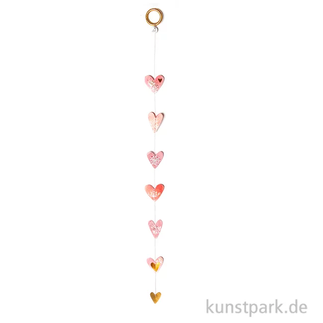 Artikelbild 1 des Artikels “Good old friends - Mini Herzkette, Rosa “