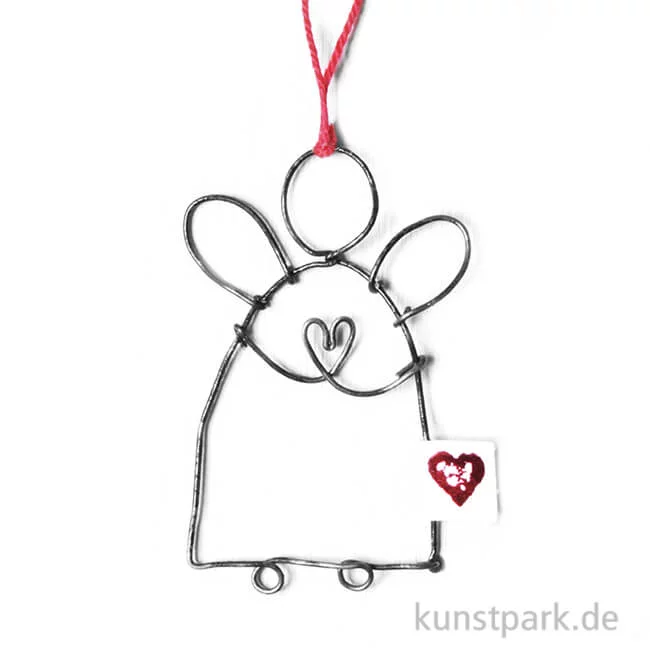 Artikelbild 1 des Artikels “Good old friends - Mini Schutzengel, Herz Rot “