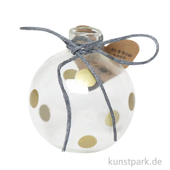 Artikelbild 1 des Artikels “Good old friends - Mini Kugelvase, Goldene Punkte “