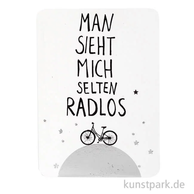 Artikelbild 1 des Artikels “Good old friends - Postkarten, Man sieht mich selten radlos “