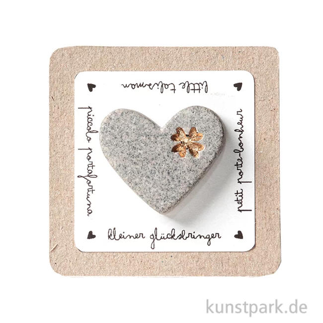 Artikelbild 1 des Artikels “Good old friends - Terrazzo Herzmagnet, Kleiner Glücksbringer “