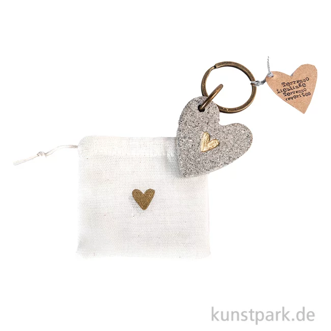 Artikelbild 1 des Artikels “Good old friends - Terrazzo Liebling, Schlüsselanhänger, Herz “