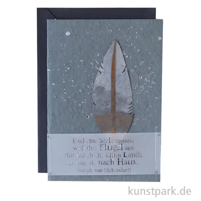 Artikelbild 1 des Artikels “Good old friends - Trauerkarten, Feder “