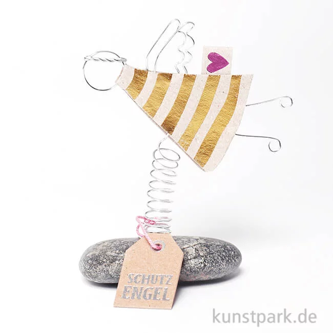 Artikelbild 1 des Artikels “Good old friends - Wackel Engel, Gold gestreift “