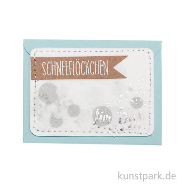Artikelbild 1 des Artikels “Good old friends - Winter Mini Kärtchen, Schneeflöckchen “