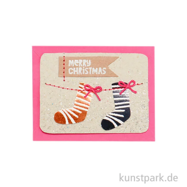 Artikelbild 1 des Artikels “Good old friends - Winter Mini Kärtchen, Socken “