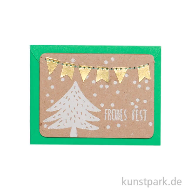 Artikelbild 1 des Artikels “Good old friends - Winter Mini Kärtchen, Tannenbaum “