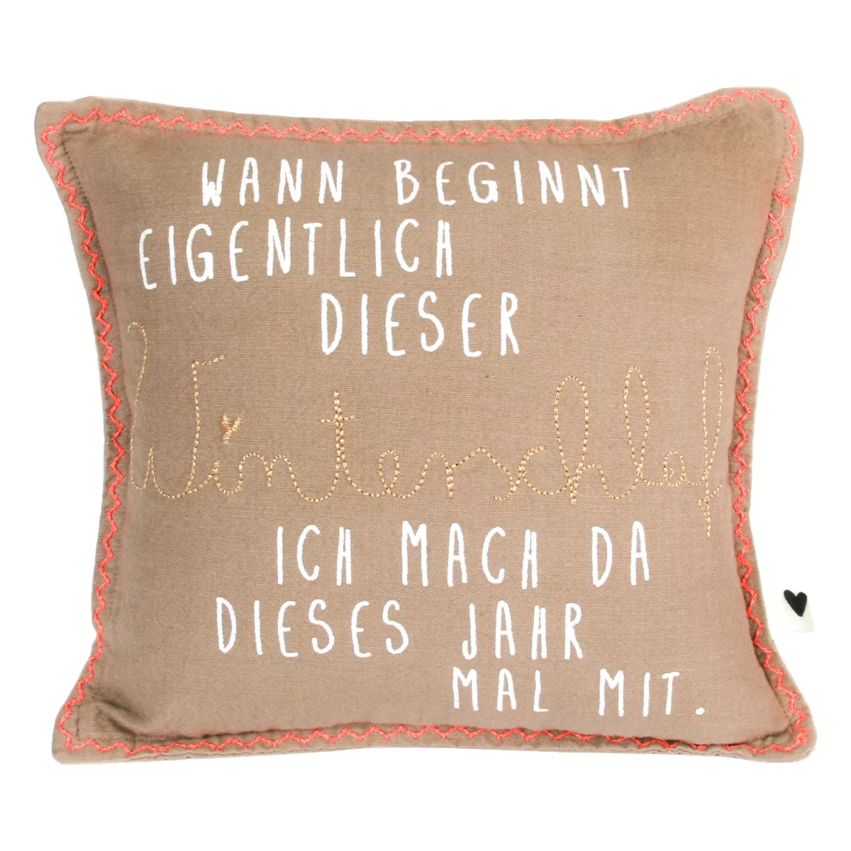 Artikelbild 1 des Artikels “Good old friends - Winter Mini Kissen, Winterschlaf “