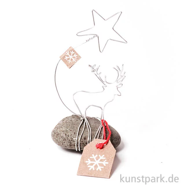 Artikelbild 1 des Artikels “Good old friends - Winter Mini Steingeschichten, Hirsch “