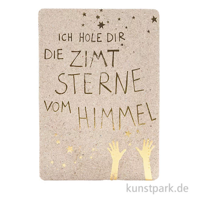 Artikelbild 1 des Artikels “Good old friends - Winter Postkarten, Ich hole Dir die Zimsterne “