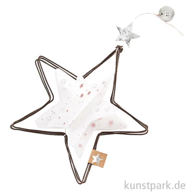 Artikelbild 1 des Artikels “Good old friends - Winter Transparent Ornament, Stern 5-eckig “