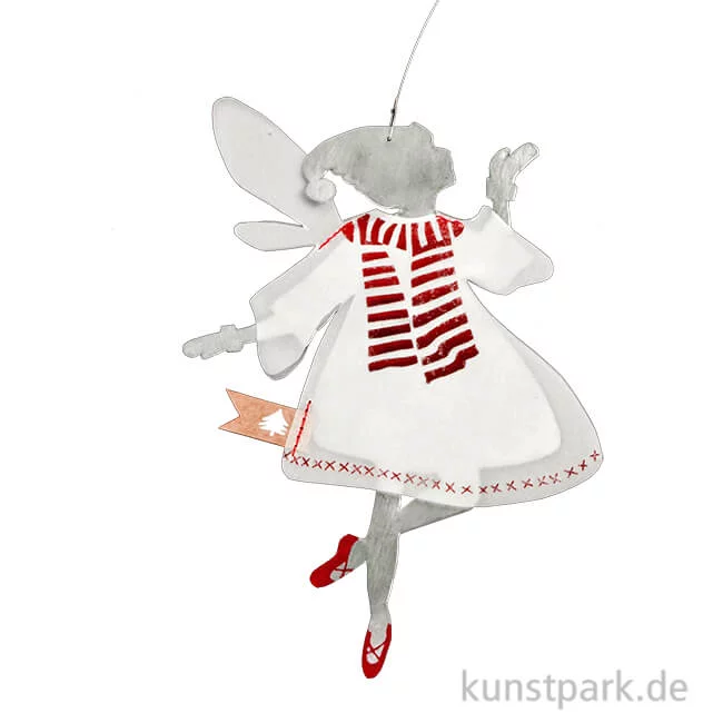 Artikelbild 1 des Artikels “Good old friends - Winterfeen, Schal rot “