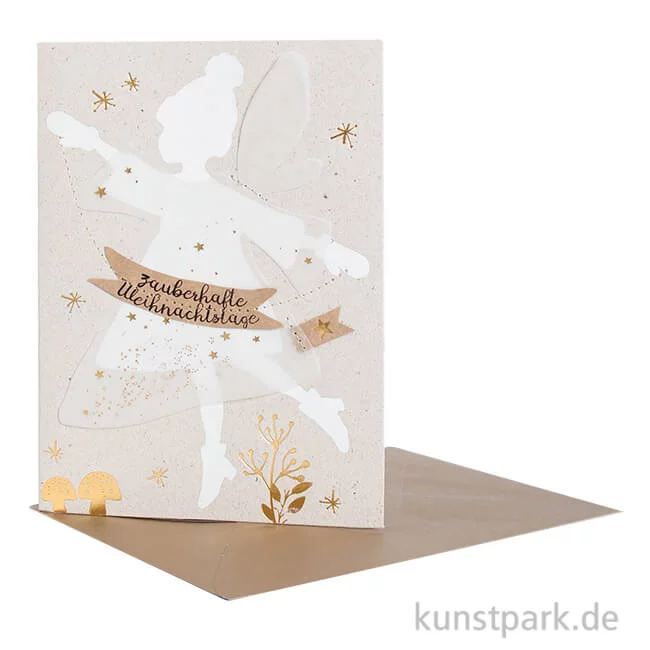 Artikelbild 1 des Artikels “Good old friends - Winterfeenkarte, Zauberhafte Weihnachten “