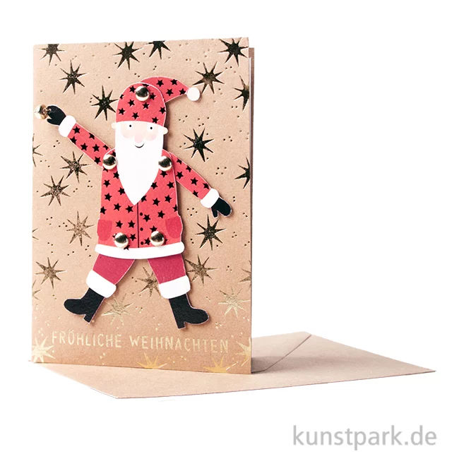Artikelbild 1 des Artikels “Good old friends - Winterhampelkarte, Weihnachtsmann “