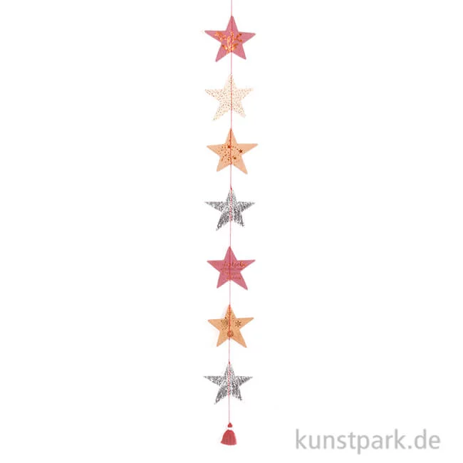 Artikelbild 1 des Artikels “Good old friends - Wintersternkette, Rot-Silber “