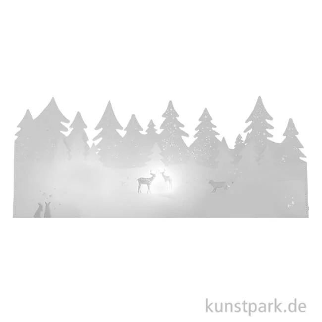 Artikelbild 1 des Artikels “Good old friends - Winterwelt aus Papier, Wald “
