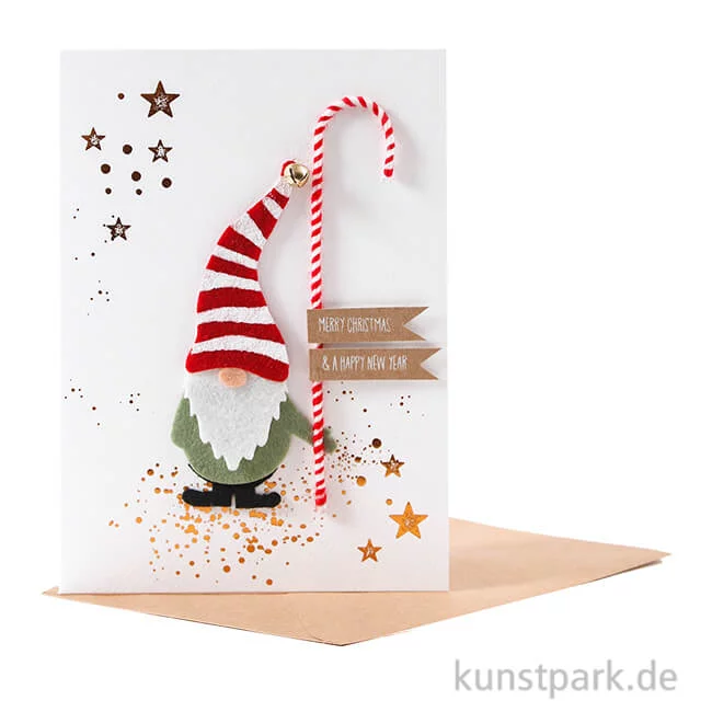 Artikelbild 1 des Artikels “Good old friends - Winterwichtel Karte, Merry Christmas “