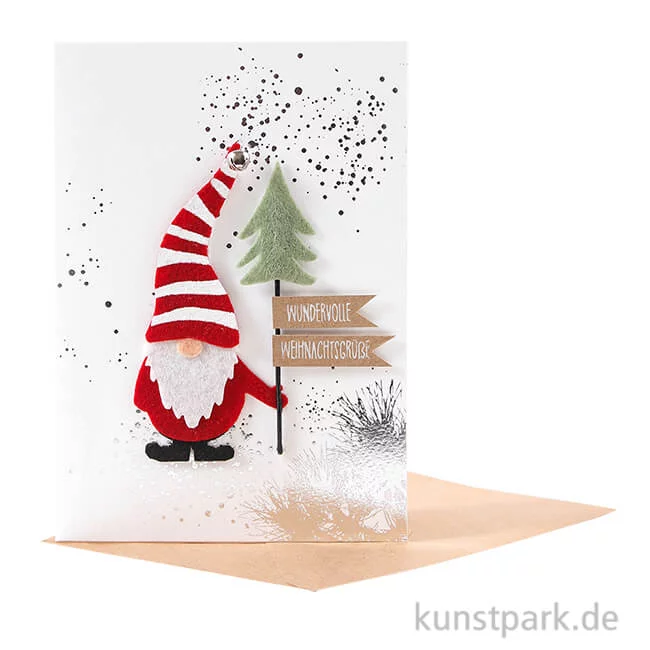 Artikelbild 1 des Artikels “Good old friends - Winterwichtel Karte, Wundervolle Weihnachten “