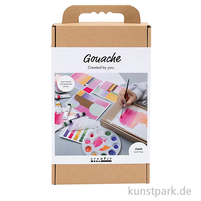 Artikelbild 1 des Artikels “Gouache Malset mit Farben und Zubehör “