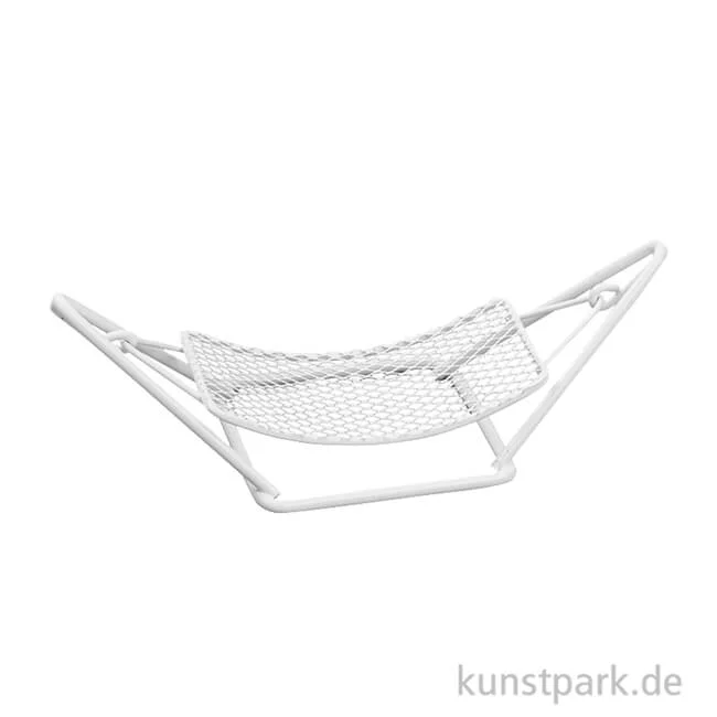 Artikelbild 1 des Artikels “Mini Hängematte aus Metall, 12 cm Weiß“