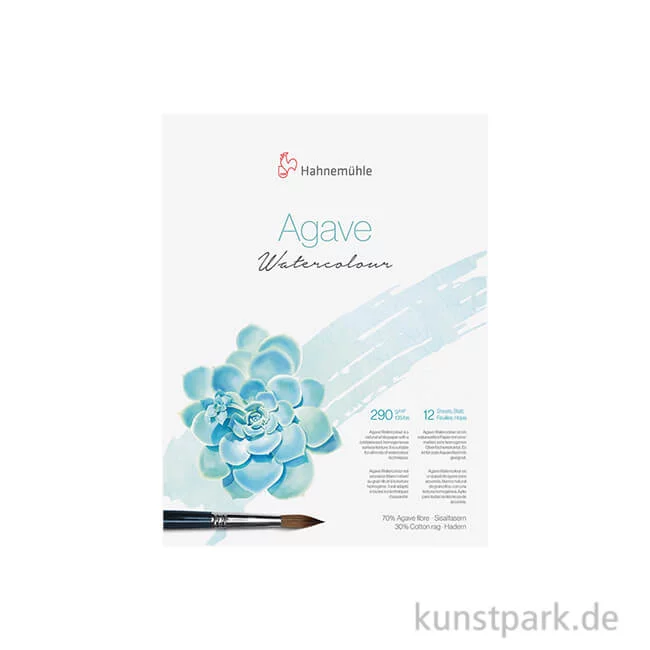 Artikelbild 1 des Artikels “Hahnemühle Agave Watercolour Block, 12 Blatt, 290g DIN A4“