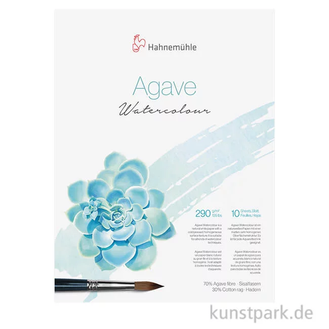 Artikelbild 1 des Artikels “Hahnemühle Agave Watercolour, 290g, 50 x 65 cm, 10 Bogen “