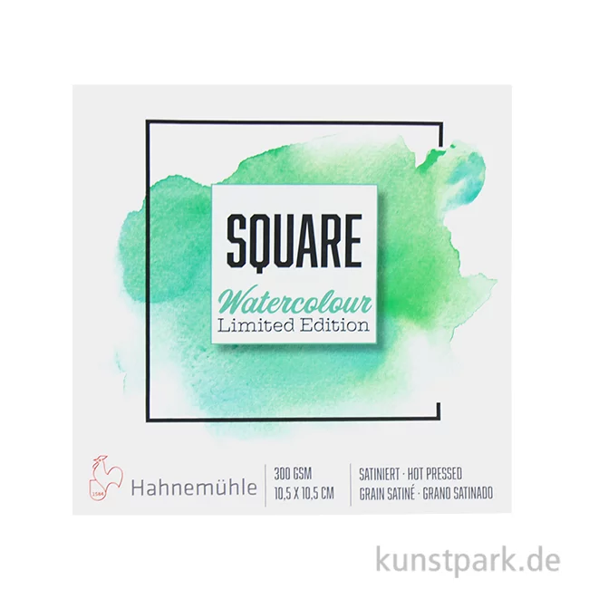 Artikelbild 1 des Artikels “Hahnemühle Aquarellblock Square Watercolour, 105x105mm, 15 Blatt, 300g “