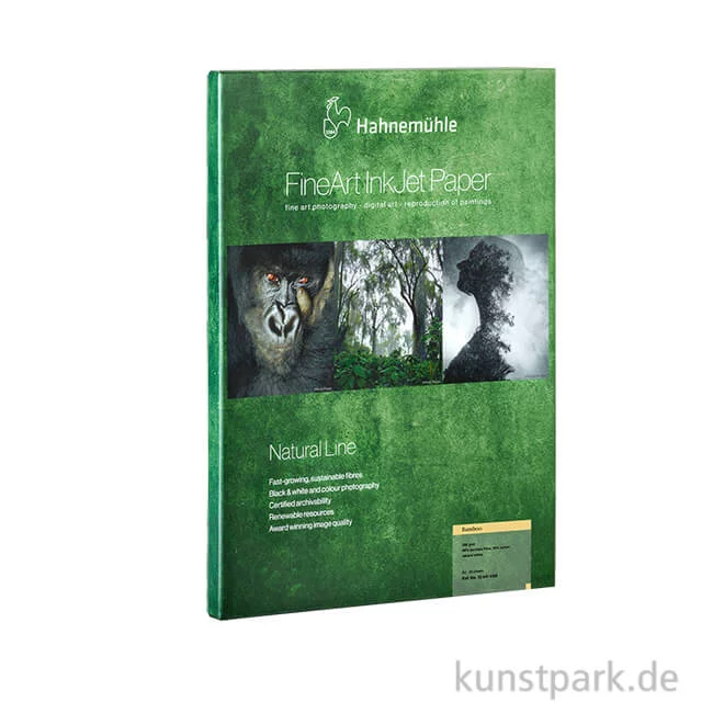 Artikelbild 1 des Artikels “Hahnemühle BAMBOO FineArt Papier, 290g/m² DIN A3+ (25 Blatt)“