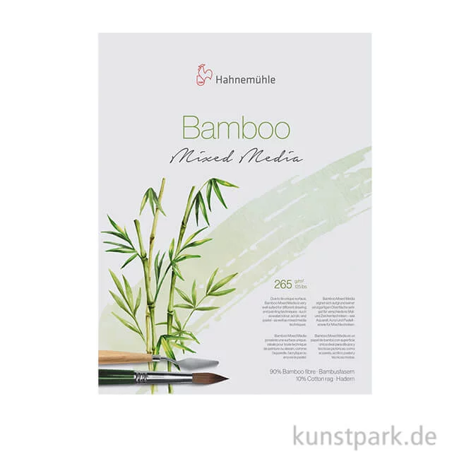 Artikelbild 1 des Artikels “Hahnemühle BAMBOO-Mixed-Media, 265g 24 x 32 cm (25 Blatt)“