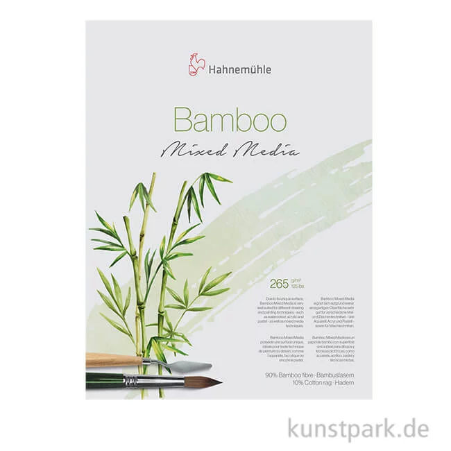 Artikelbild 1 des Artikels “Hahnemühle BAMBOO-Mixed-Media, 265g 36 x 48 cm (25 Blatt)“