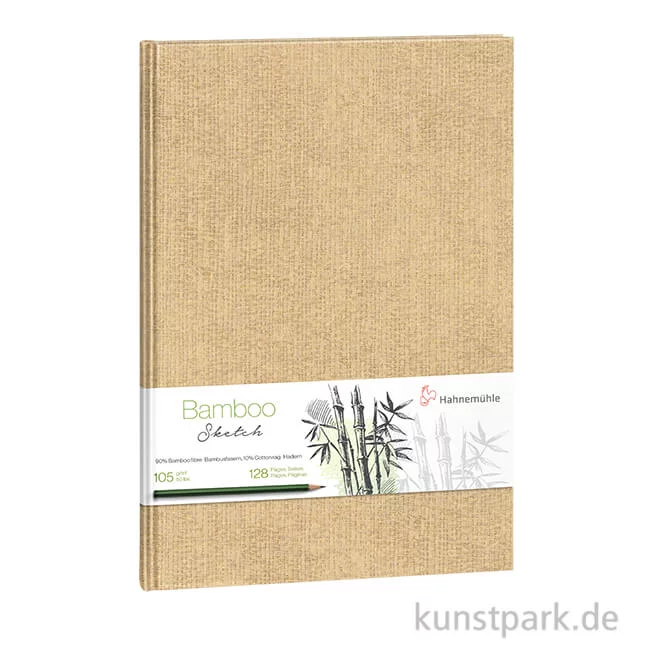 Artikelbild 1 des Artikels “Hahnemühle BAMBOO Skizzenbuch, 64 Blatt, 105g DIN A4“
