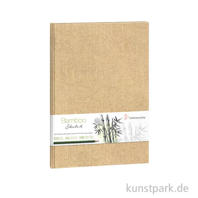 Artikelbild 1 des Artikels “Hahnemühle BAMBOO Skizzenbuch, 64 Blatt, 105g DIN A5“