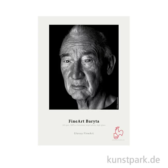 Artikelbild 1 des Artikels “Hahnemühle BARYTA FineArt Papier, 325 g/m² DIN A3+ (25 Blatt)“
