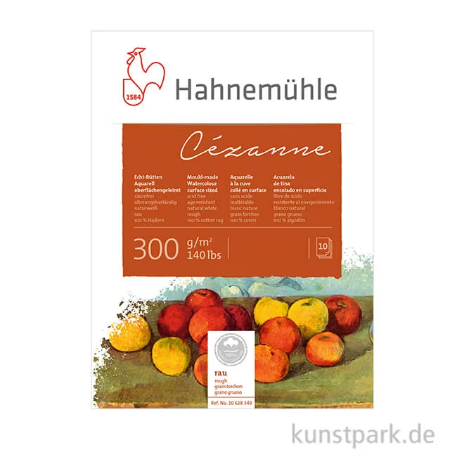 Artikelbild 1 des Artikels “Hahnemühle CÉZANNE 10 Einzelbogen, 300g, 56 x 76 cm matt“