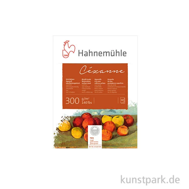 Artikelbild 1 des Artikels “Hahnemühle CÉZANNE Aquarellblock, 10 Blatt, 300g rau 24 x 32 cm“