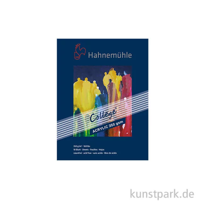 Artikelbild 1 des Artikels “Hahnemühle COLLEGE Acrylblock, 10 Blatt, 350g 24 x 32 cm“