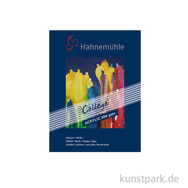 Artikelbild 1 des Artikels “Hahnemühle COLLEGE Acrylblock, 10 Blatt, 350g 30 x 40 cm“