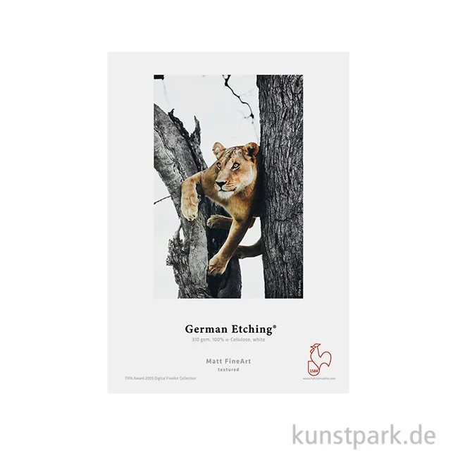 Artikelbild 1 des Artikels “Hahnemühle German Etching, 310 g/m² DIN A3 (25 Blatt)“